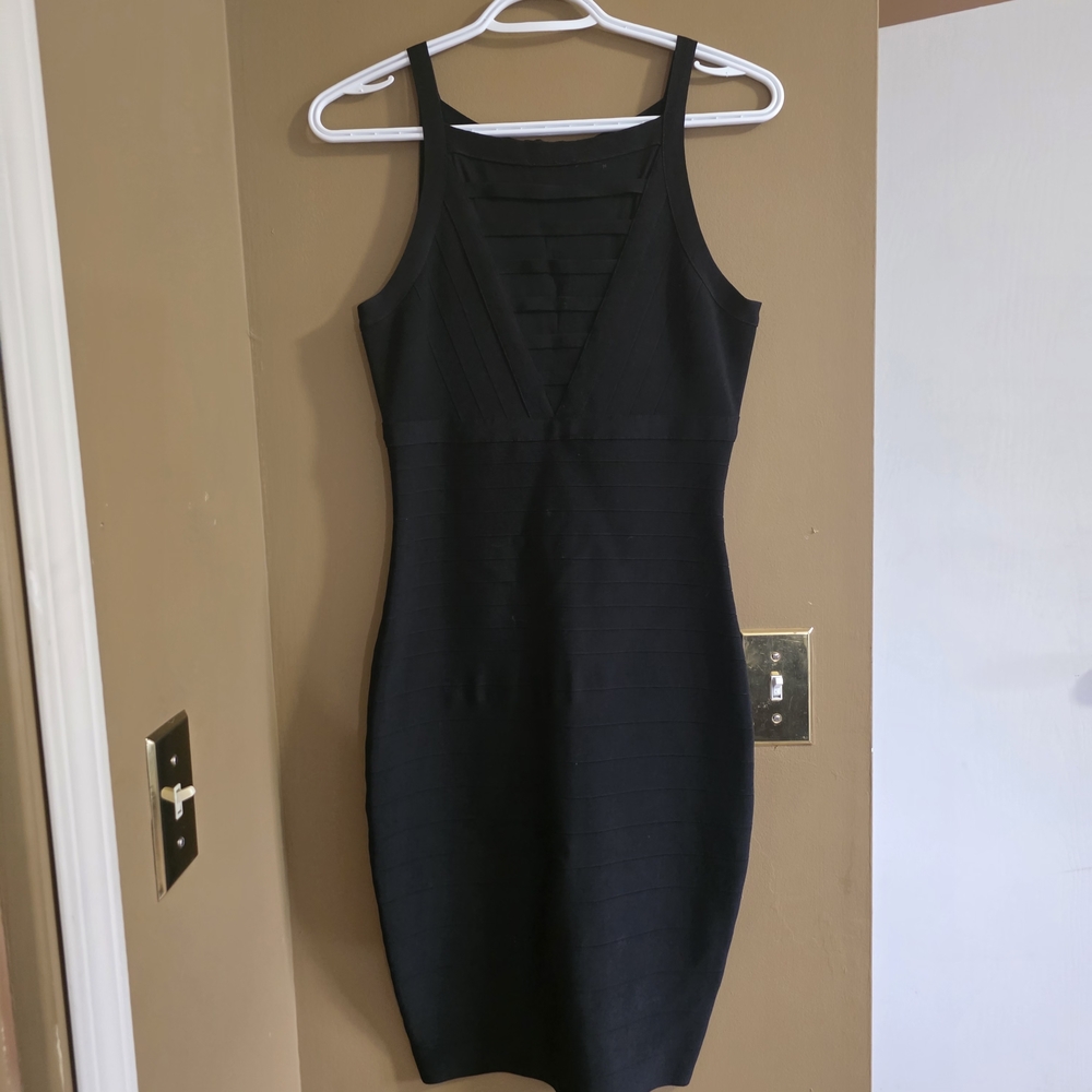 Guess by Marciano Elegant Black Mini Dress